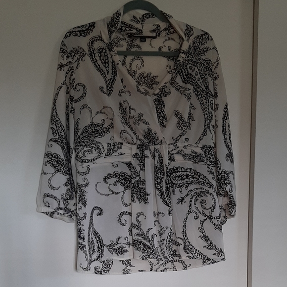 $5 DEAL Chadwicks Paisley Print Blouse - Picture 5 of 5
